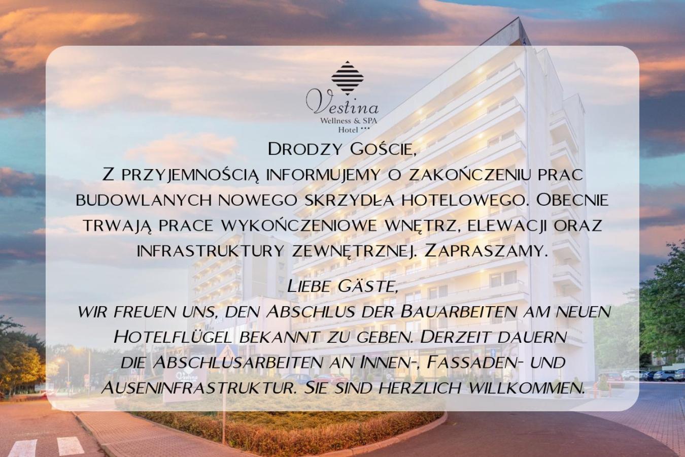 Vestina Wellness & Spa Hotel Miedzyzdroje Extérieur photo